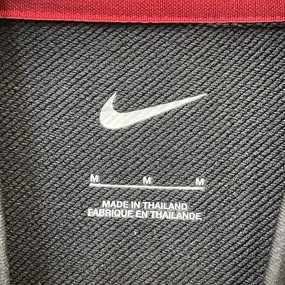 Nike Dri Fit Pullover Stretch 1/4 Zip Cover Up Men's Medium Swoosh - Picture 6 of 8